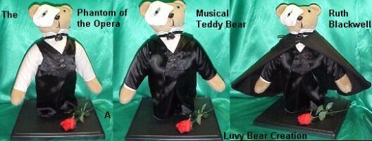 The Phantom of the Opera Bear